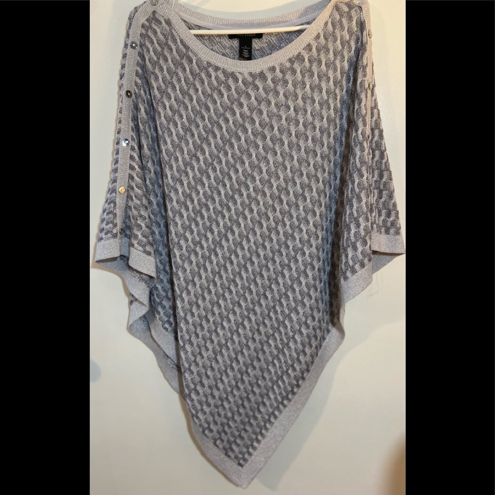 White House Black Market Poncho Sweater Shrug